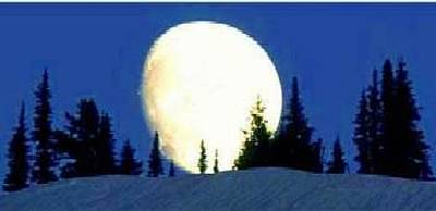 Vollmond-Walk und Vollmond-Wandern