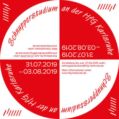 Interner Link zur Veranstaltung: HfG Schnupperstudium 2019