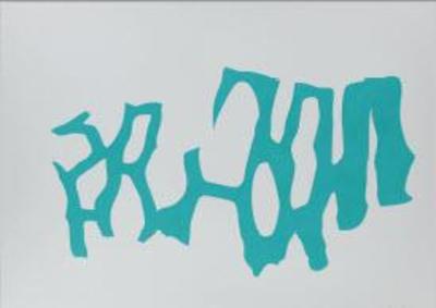 Ohne Titel, 2015, ÃÂlpastellkreide auf Fotokarton, 50 x 70 cm.