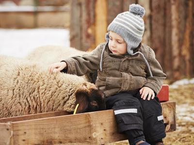 Kinderprogramm: Bauernhoferlebnis in Brigels