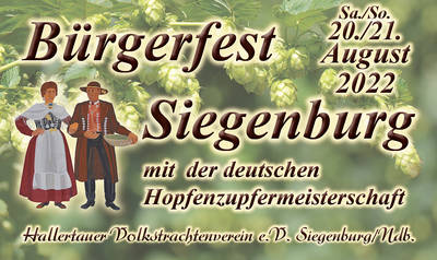 Bürgerfest in Siegenburg