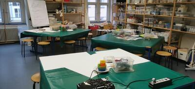 Familien-Workshop Laterna Magica im Rahmen der Sonderausstellung Maskeraden