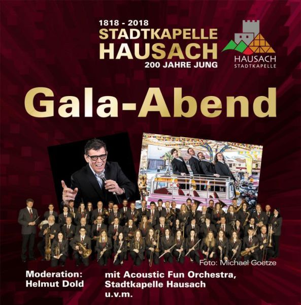 Galaabend 200 Jahre Stadt- und Feuerwehrkapelle Hausach. © Bildnachweis