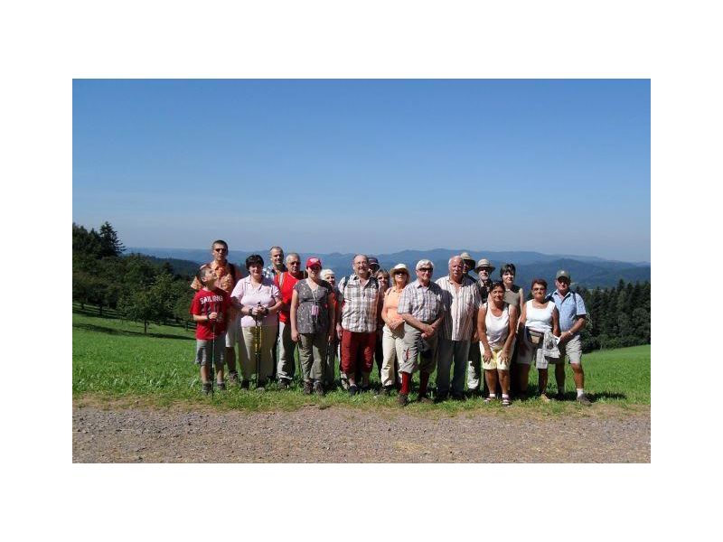 Gemeinsam wandern. © Gemeinde Oberharmersbach