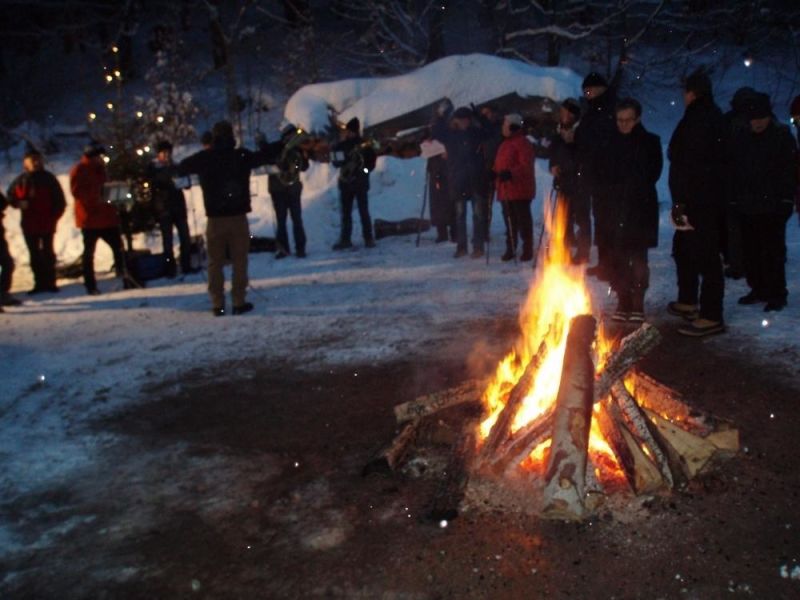romantische waldweihnacht auf der erdbeerplatte nordlicher schwarzwald veranstaltungen