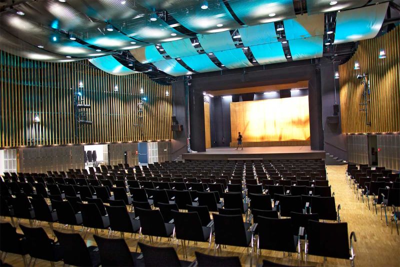 Der Große Saal der Messe Husum & Congress. © Andreas Birresborn