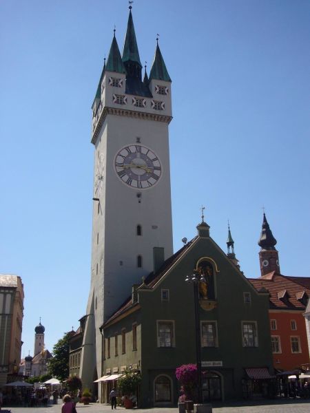 Über den Dächern von Straubing Mo 1400 Uhr