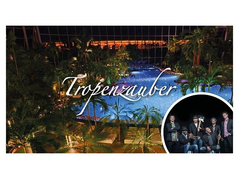 Textilfreie Thermennacht Tropenzauber. © Thermen & Badewelt Sinsheim