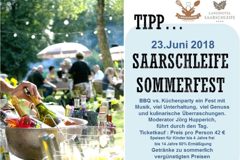 Sommerfest im Landhotel Saarschleife. © Hotel zur Saarschleife