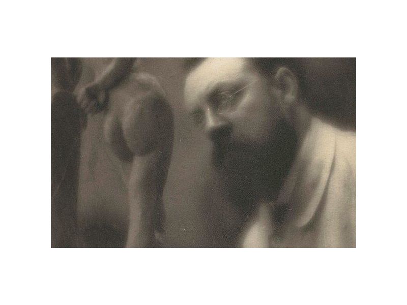 Edward Steichen, Henri Matisse, an ÞLa SerpentineÜ arbeitend, 1913 Fotogravüre, 22 x 17,4 cm Paris, MusÃÂe dÃÂÂOrsay Inv.-Nr.: PHO1981-32-15 bpk RMN - Grand Palais Edward Steichen Henri Matisse