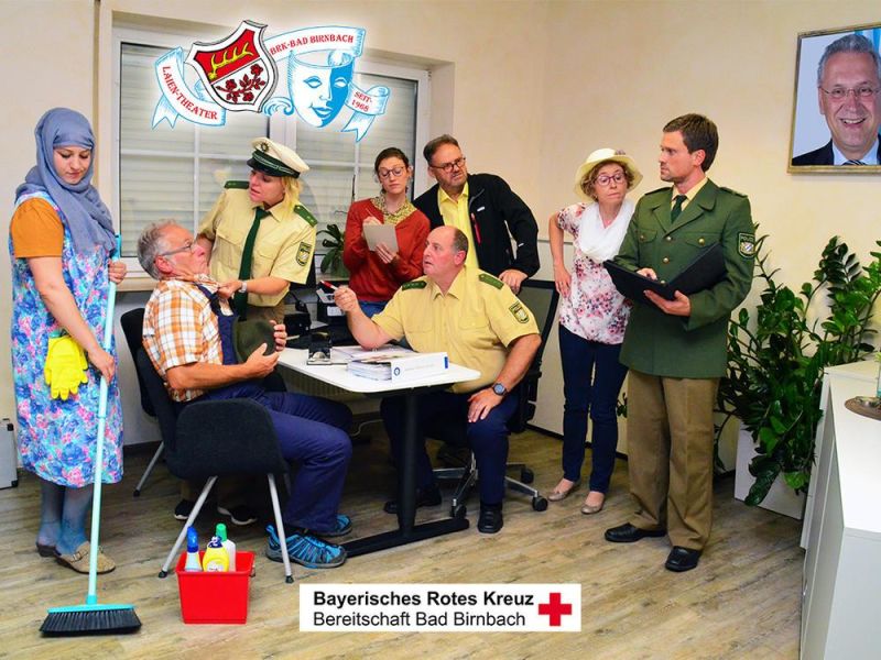 BRK-Theater Dümmer, als die Polizei erlaubt
