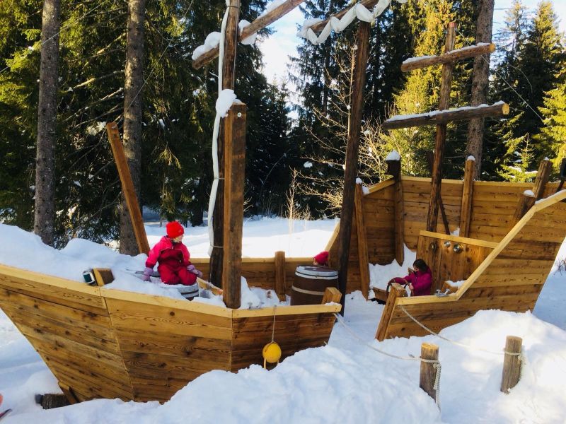 Schatzsuche im Piratenland in Obersaxen-Chummenbühl