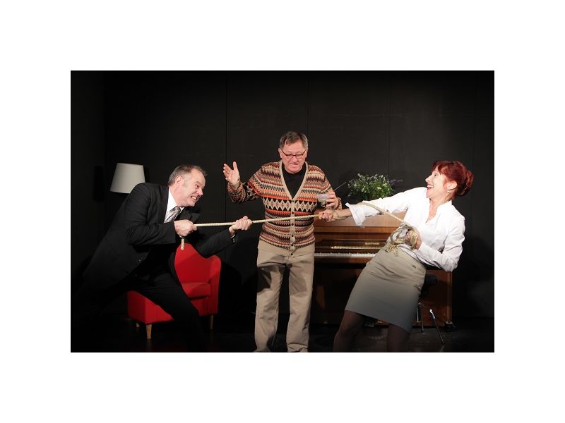 Die Wunderübung. © Tournee Theater Stuttgart