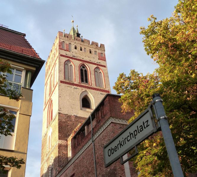 Offener Turm: Auch im Winterhalbjahr ist der Turm von St. Marien Frankfurt Oder geöffnet. Foto: Henriette Brendler