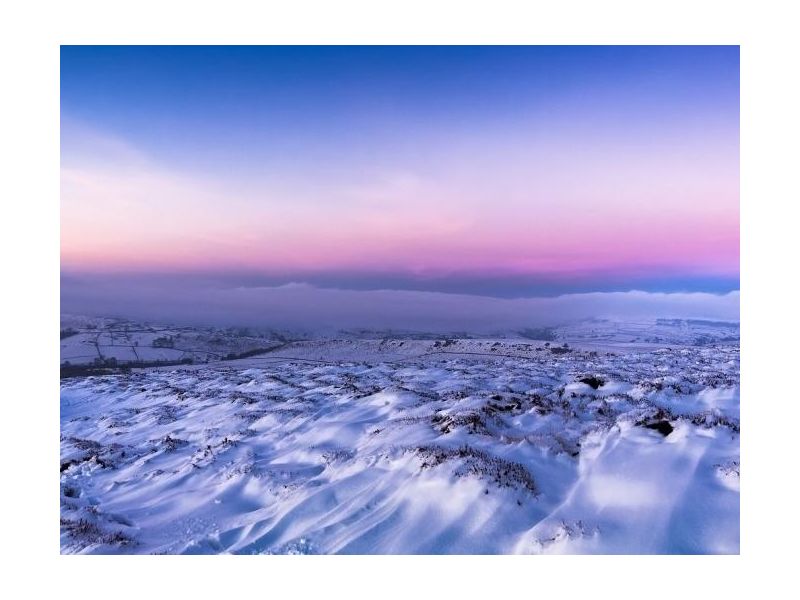 Schneeschuhwanderung: Zur Blauen Stunde auf den Belchen