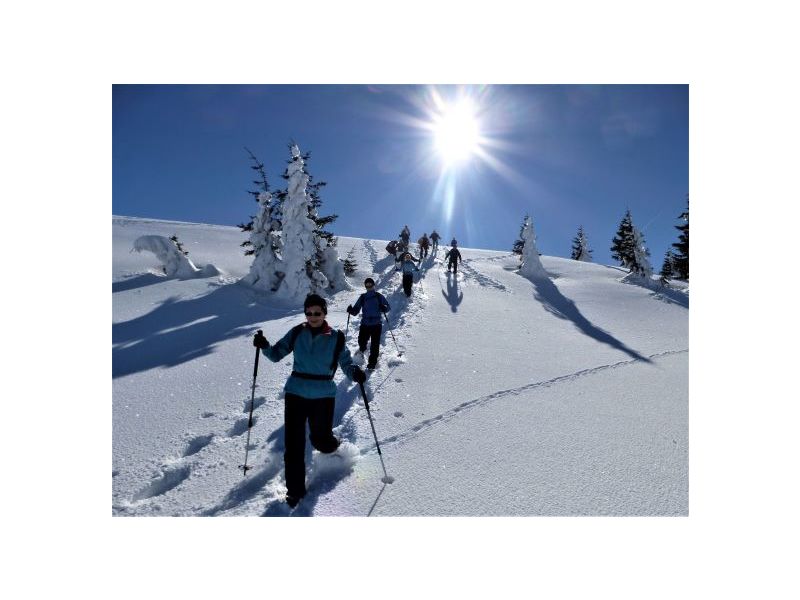 Schneeschuhwanderung: Glühpunschtour am Feldberg. © SCHNEESCHUH Akademie Hinterzarten