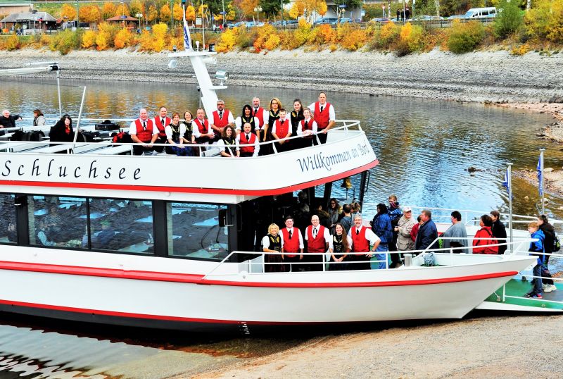 Leinen los auf dem Schluchsee. © Musikverein Schluchsee