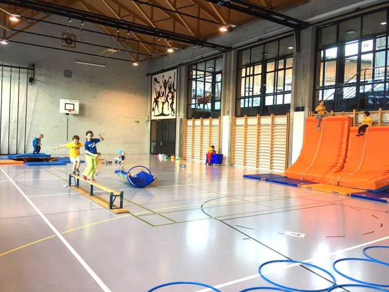 Offene Turnhalle im Safiental