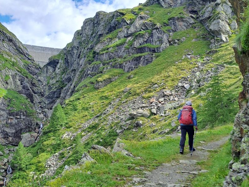 Skaliert Fasen und wandern