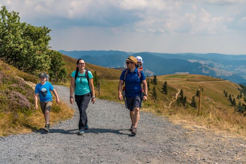 Wanderung auf dem Belchensteig