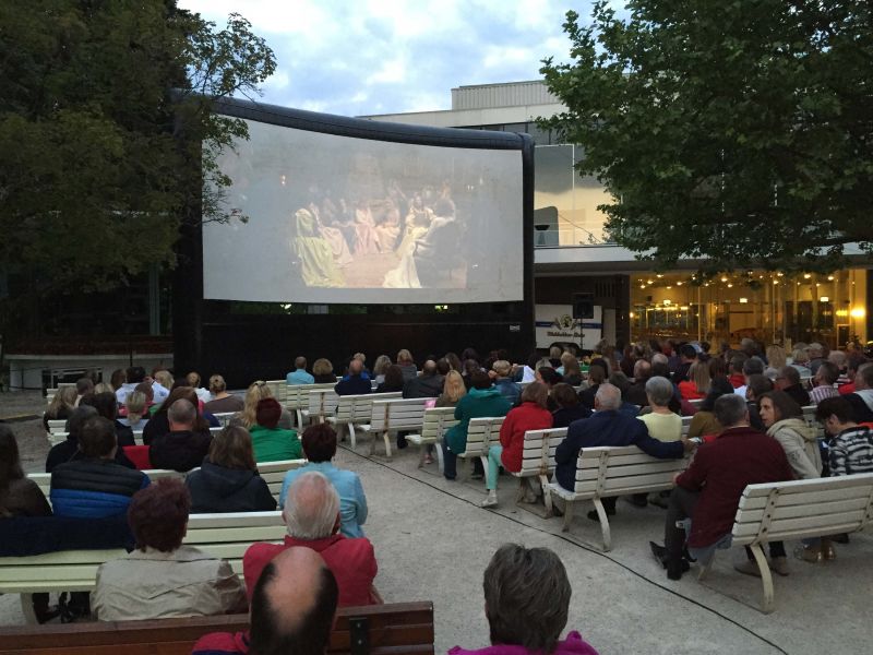 Open-Air-Kino im Kurpark