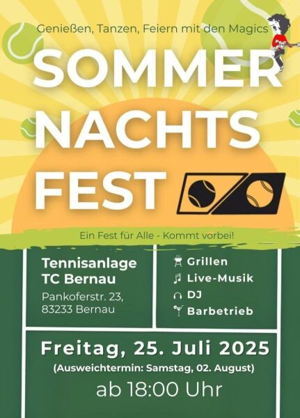 Ausweichtermin: Sommernachtsfest