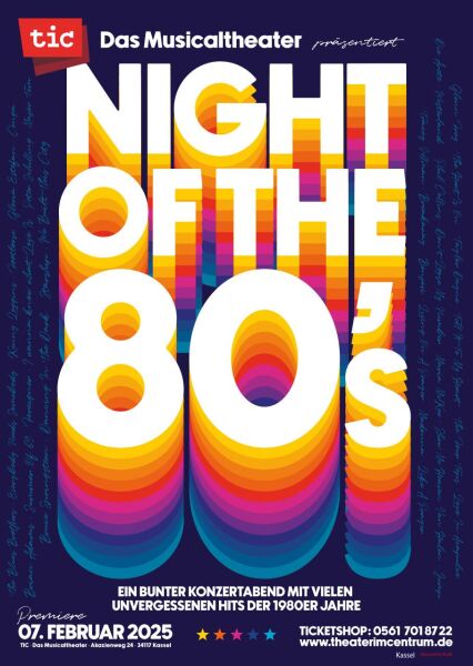 Night of the 80s - ein bunter Konzertabend