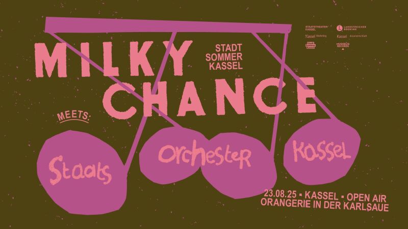 Milky Chance meets Staatsorchester - Live und Open Air-Konzert