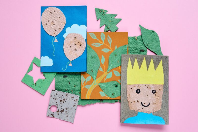 Workshop: Wenn Papier auf Saatgut trifft - Saatpapier!