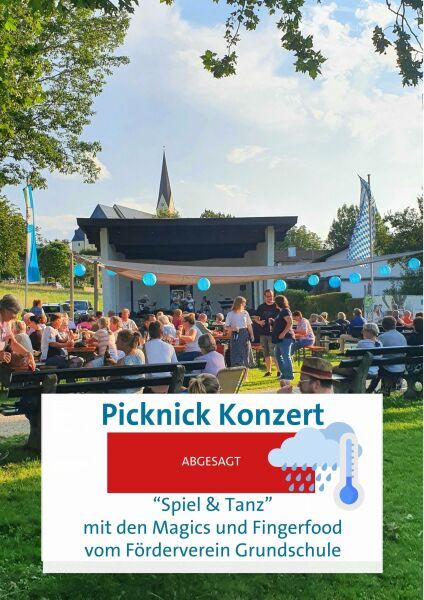 Entfällt Picknick Konzert Spiel & Tanz mit Fingerfood