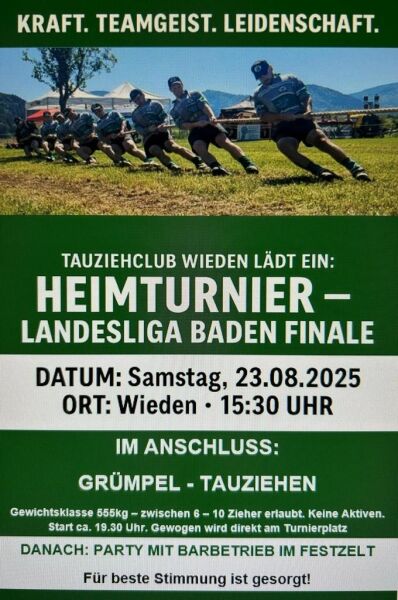 Heimturnier des Tauziehclubs Wieden