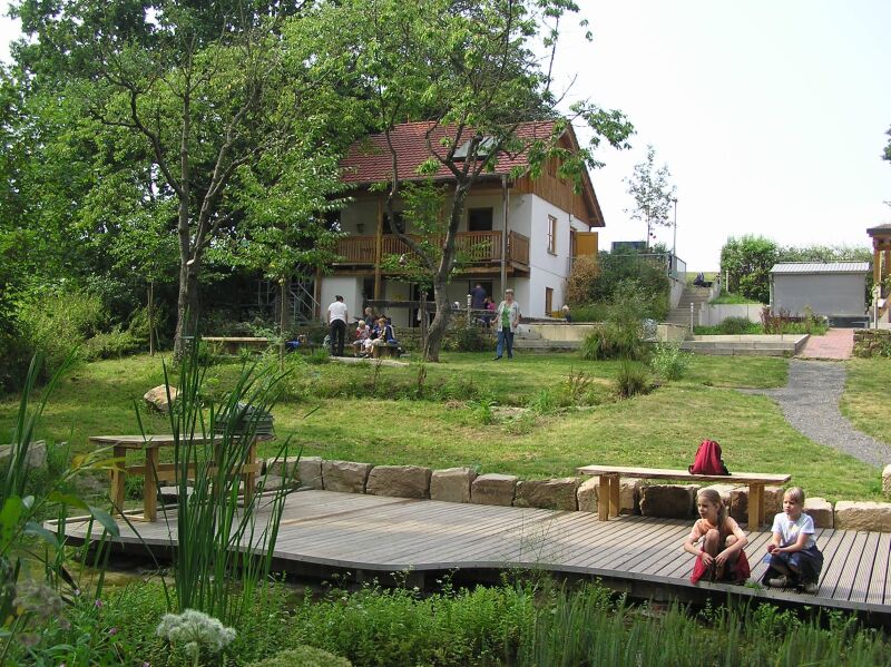 Familiennachmittag am Teich