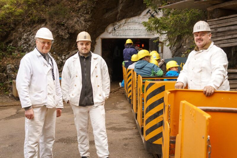 Führungen im Besucherbergwerk Finstergrund