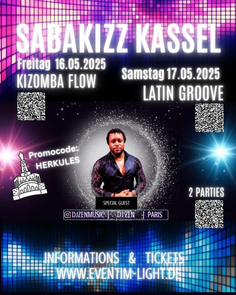 SABAKIZZ KASSEL KIZOMBA FLOWLATIN GROOVE DJ ZEN PARIS