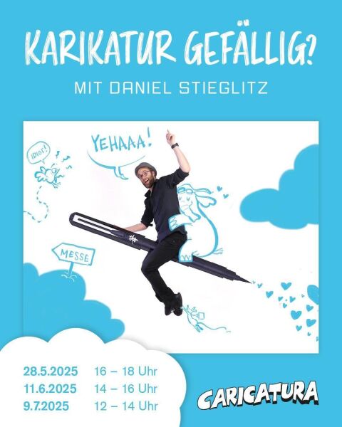 Karikatur gefällig? - Mit Daniel Stieglitz