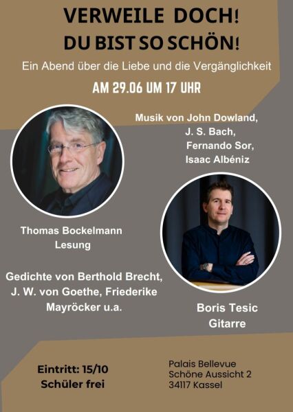Verweile doch! Du bist so schön!
