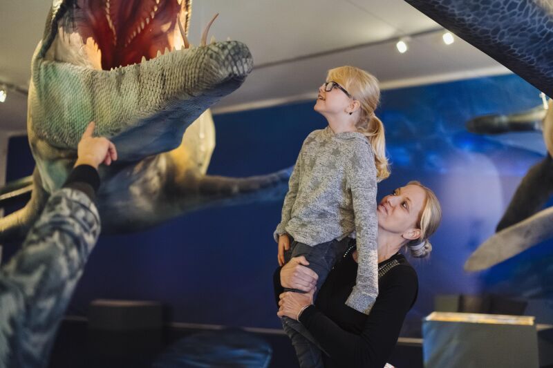 Familienführung: Giganten der Urmeere