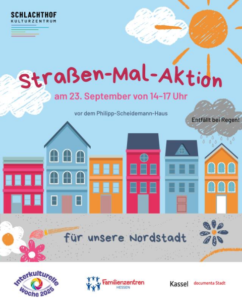 Interkulturelle Woche 2025 - Straßen-Malaktion