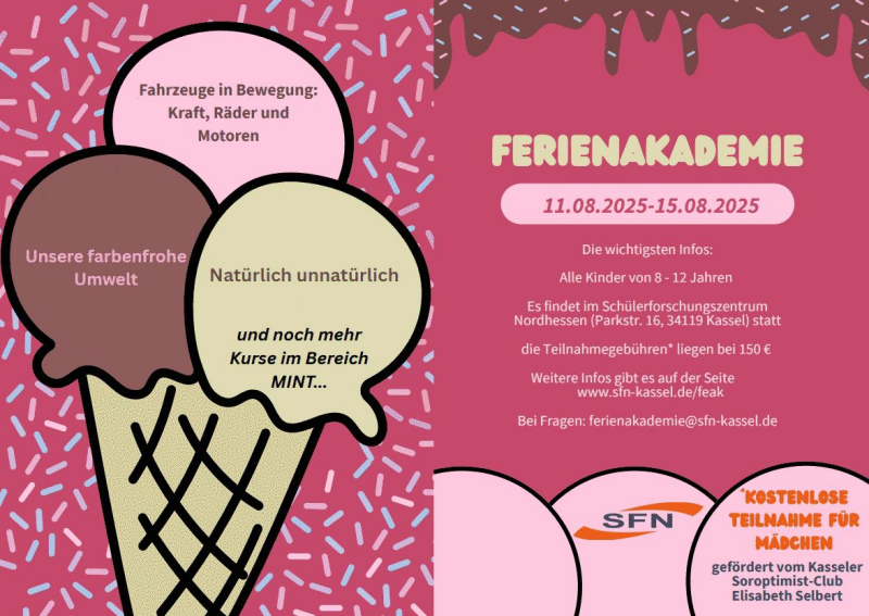 Ferienakademie für 8- bis 12-Jährige