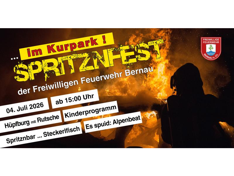 Spritznfest der Feuerwehr Bernau