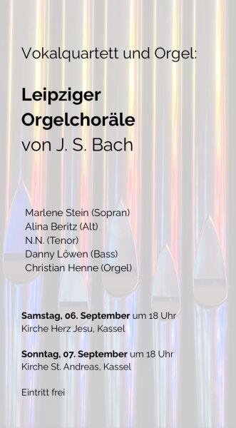 Quartett und Orgel