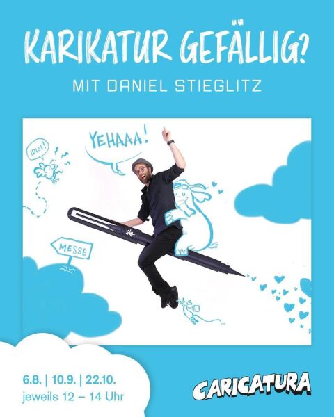 Karikatur gefällig? - Mit Daniel Stieglitz
