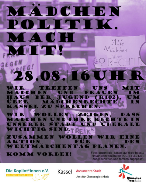 Mädchenpolitik - Mach mit!