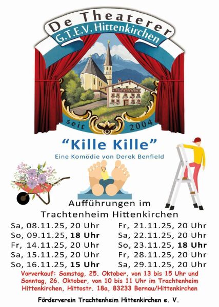 Kartenvorverkauf für das Theater Hittenkirchen