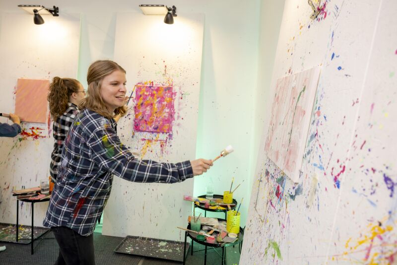 Action Painting in Kassel
