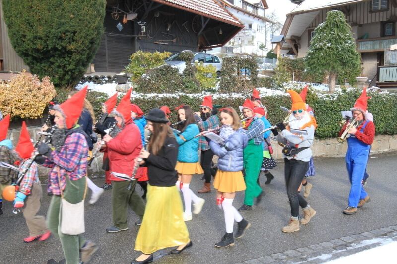 Kinderumzug in Schönau