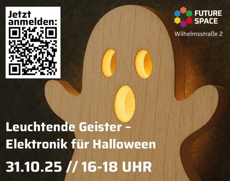 Leuchtende Geister - Elektronik für Halloween