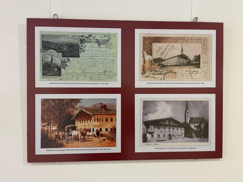 Ausstellung im Rathaus anlässlich 1100 Jahre Bernau