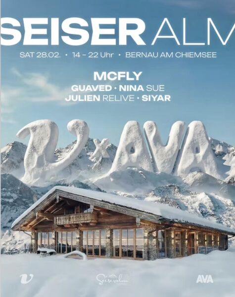 Daydrinking Event: VEVE x AVA im Eventstadl Seiseralm