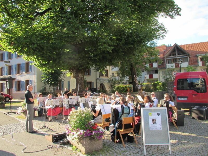 Kurkonzert des Harmonika-Clubs Schönau